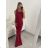 Elegantes langes Damenkleid mit Trägern (S/M ONE SIZE) ITALIAN FASHION IMM22LS9714