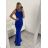 Elegantes langes Damenkleid mit Trägern (S/M ONE SIZE) ITALIAN FASHION IMM22LS9714