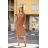 Šaty letní na ramínka dámské (S/M ONE SIZE) ITALSKÁ MÓDA IMPBB22B21841