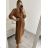 Elegantes eiskaltes langes trägerloses Kleid für Damen (S / M ONE SIZE) ITALIAN FASHION IMM22921