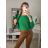 Dünner Oversize-Langarmpullover für Damen (Einheitsgröße M/L) ITALIAN FASHION IM422910