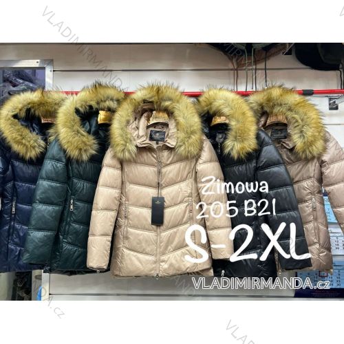 Damen-Winterjacke mit Kapuze (S-2XL) ITALIAN FASHION PMWB22205B21