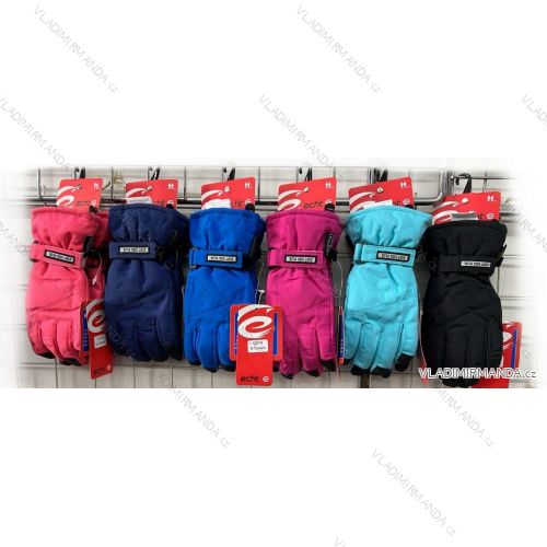 Handschuhe Fäustlinge Ski Kinder Jungen (3-8 Jahre) ECHT C074