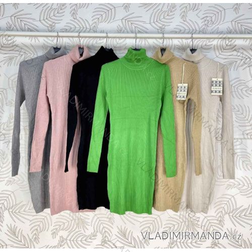 Langes, dehnbares, ärmelloses Sommerkleid für Damen (S / M / L ONE SIZE) ITALIAN FASHION IMWC222492
