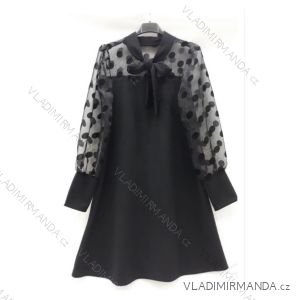 Elegantes Langarm-Hemdkleid für Damen (Einheitsgröße S/M) ITALIAN FASHION IMWB22273