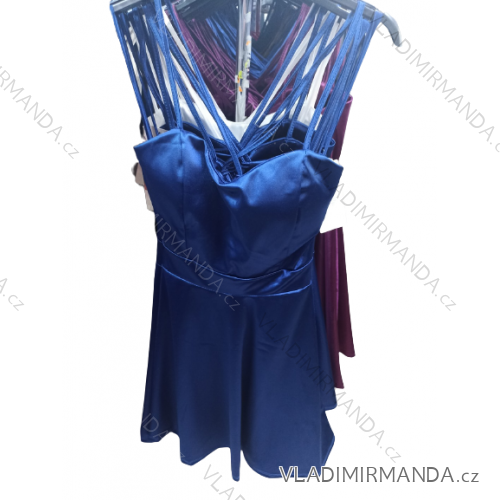 Elegantes Damen-Partykleid mit langen Ärmeln (S/M ONE SIZE) ITALIAN FASHION IM322282