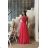 Langes, elegantes, formelles, ärmelloses Damenkleid (Einheitsgröße S/M) ITALIAN FASHION IMPSH24L18806, Königsblau, S/M