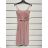 Šaty letní na ramínka dámské (S/M ONE SIZE) ITALSKÁ MÓDA IMPBB22B21841 rot S / M