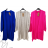 Strickjacke mit langen Ärmeln für Damen (Einheitsgröße S/M) ITALIAN FASHION IMPLI227095