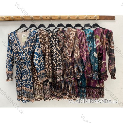 Šaty letní na ramínka dámské (S/M ONE SIZE) ITALSKÁ MÓDA IMPBB22B21841