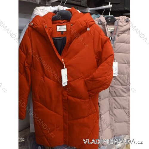 Winterjacke mit Kapuze für Damen (M-2XL) POLISH FASHION HKW22D120189