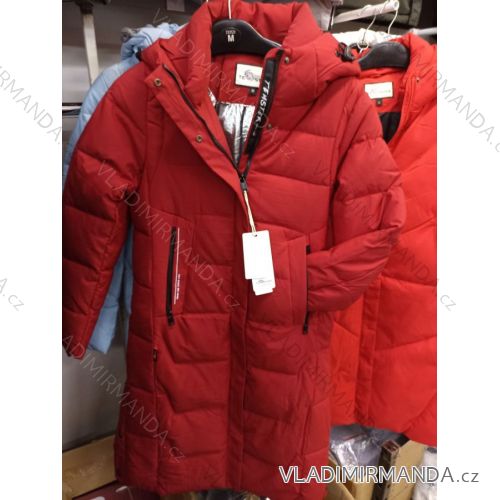Winterjacke mit Kapuze für Damen (M-2XL) POLISH FASHION HKW22D120189