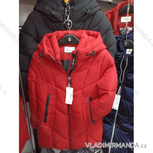 Winterjacke mit Kapuze für Damen (M-2XL) POLISH FASHION HKW22D120189