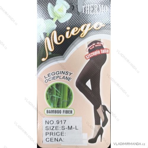 Lange Thermo-Leggings aus Bambus für Damen (SL) POLISH FASHION DPP22917