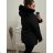 Übergroßes Damen-Sweatshirt (54-62) Nat227069 schwarz 60