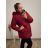 Übergroßes Damen-Sweatshirt (52-60) Nat227070 rot 60