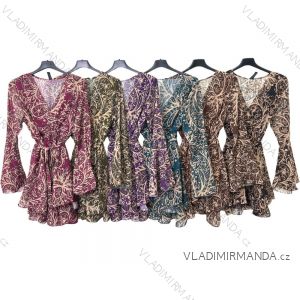 Šaty letní na ramínka dámské (S/M ONE SIZE) ITALSKÁ MÓDA IMPBB22B21841