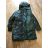 Winterjacke für Damen in großen Größen (54-62) POLISH FASHION LIB22LD-7738 Smaragd 56