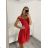 Carmen Sommerkleid mit Damenhandtasche (S / M ONE SIZE) ITALIAN FASHION IM322206