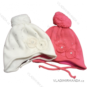 Wintermütze Babymädchen (uni) POLEN PV417094