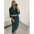 Damen Warmes Langarmkleid (L / XL ONE SIZE) ITALIAN FASHION IM421MIA