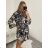 Langärmliges Oversize-Hemdkleid für Damen (S/M/L ONE SIZE) ITALIAN FASHION IMWGS223367