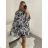 Langärmliges Oversize-Hemdkleid für Damen (S/M/L ONE SIZE) ITALIAN FASHION IMWGS223367