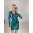 Šaty letní na ramínka dámské (S/M ONE SIZE) ITALSKÁ MÓDA IMPBB22B21841