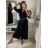 Šaty letní na ramínka dámské (S/M ONE SIZE) ITALSKÁ MÓDA IMPBB22E9511