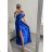 Šaty letní na ramínka dámské (S/M ONE SIZE) ITALSKÁ MÓDA IMPBB22B21841