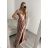 Šaty letní na ramínka dámské (S/M ONE SIZE) ITALSKÁ MÓDA IMPBB22B21841
