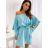 Ärmellose Kleider Sommerjacke Damen (uni sl) ITALIENISCHE Mode IM218206