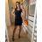 Šaty pouzdrové společenské elegantní bez rukávů dámské (S-2XL) ITALSKÁ MÓDA IMM211077A schwarz L