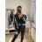 Jacke Winterjacke mit Kapuze und Fell Damen Übergröße (46-54) POLISH FASHION BLI19YP-18057-12