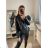 Jacke Winterjacke mit Kapuze und Fell Damen Übergröße (46-54) POLISH FASHION BLI19YP-18057-12