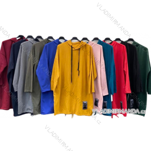Langarm-Hemdkleid für Damen (Einheitsgröße S/M/L) ITALIAN FASHION IMC22658