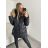 Damen Winterjacke Plus Size (44-52) POLISH FASHION PMWB22H-205-1 schwarz 50