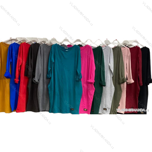 Langarm-Hemdkleid für Damen (Einheitsgröße S/M/L) ITALIAN FASHION IMC22658