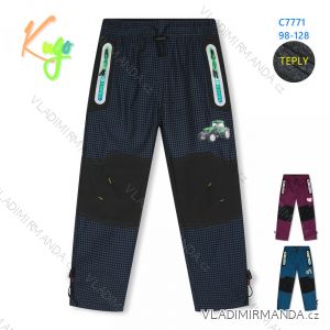 Mit Fleece isolierte Outdoorhose für Kinder, Mädchen und Jungen (98-128) KUGO C7875