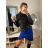 Šaty letní elegantní bez rukávu dámské (S/M ONE SIZE) ITALSKÁ MÓDA IMPHD228094 schwarz L