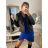Šaty letní elegantní bez rukávu dámské (S/M ONE SIZE) ITALSKÁ MÓDA IMPHD228094 schwarz L