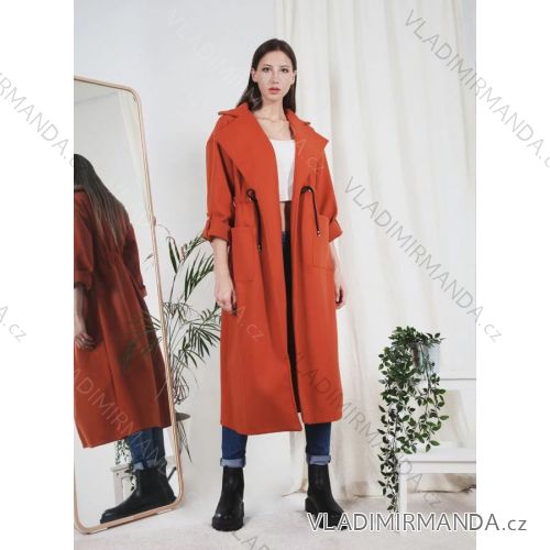 Damen Herbst Langarm Mantel (S/M ONE SIZE) ITALIAN FASHION IMPLM22818000019