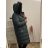 Kabát zimní dámský nadrozměr (3XL-7XL) LIBLAN POLSKÁ MÓDA LIB22LD-7778 grün 6XL