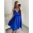 Šaty letní na ramínka dámské (S/M ONE SIZE) ITALSKÁ MÓDA IMPBB22B21841