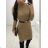 Langes Sommer-Kurzarmkleid für Damen (S / M ONE SIZE) ITALIAN FASHION IMWC222525