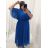 Ballkleid Elegant Formell Kurzarm Damen Übergröße (XL / 2XL ONE SIZE) ITALIAN FASHION IMM22688