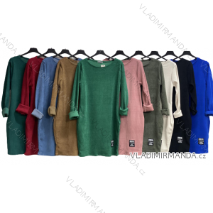 Langarm-Hemdkleid für Damen (Einheitsgröße S/M/L) ITALIAN FASHION IMC22658