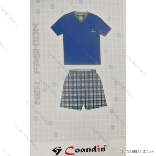Pyjamas Kurze Herren Baumwolle (m-3xl) COANDIN S3204W

