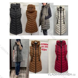 Vesta s kapucí zimní dámská nadrozměr (2XL-6XL) EGRET EGR22W11623