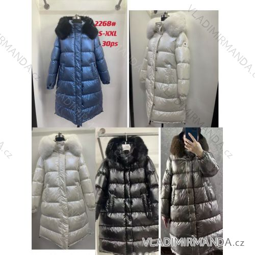 Vesta s kapucí zimní dámská nadrozměr (2XL-6XL) EGRET EGR22W11623